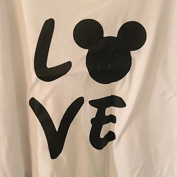 Disney tank tops. Worn once. Large. Minnie Mickey - Picture 4 of 5
